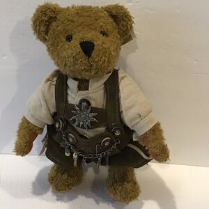 German Bavarian Teddy Bear Plush Lederhosen Octoberfest
